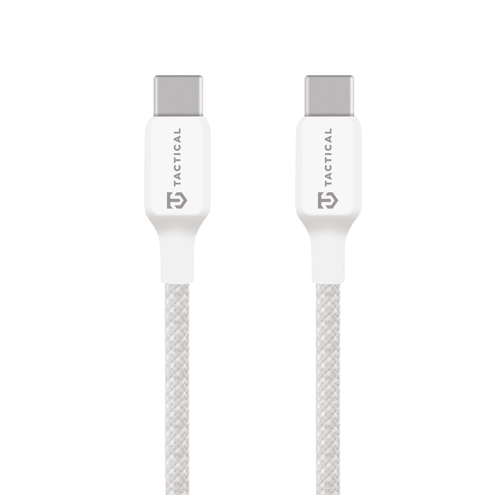 Tactical Stitch Thread kabel USB-C/USB-C 2 m, bílý